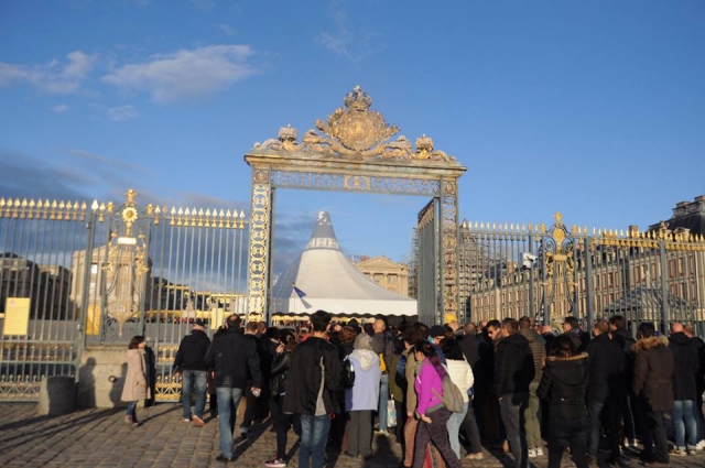 第一日曜無料日のヴェルサイユ宮殿