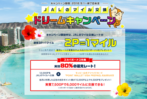 moppyのドリームキャンペーン