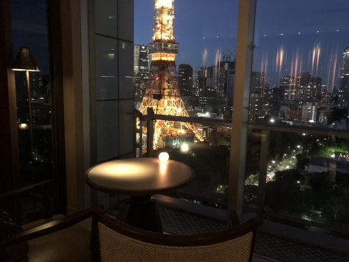 ザプリンスパークタワー東京のラウンジ
