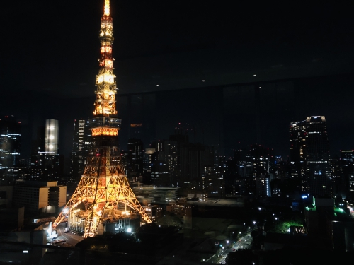 ザプリンスパークタワー東京のラウンジ