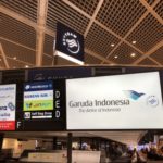 ガルーダインドネシア航空チェックインカウンター