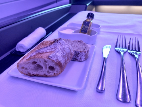 ANA A380ファーストクラス機内食