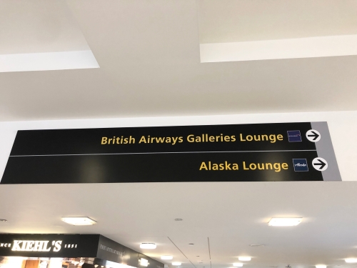 ニューヨークJFK空港のアラスカ航空ラウンジ