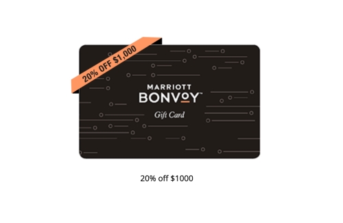 marriott gift card