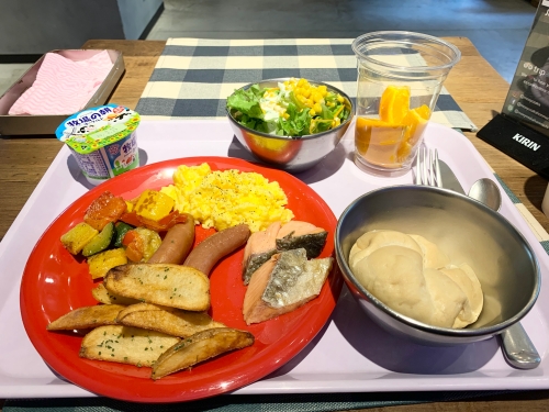 モクシー大阪本町の朝食